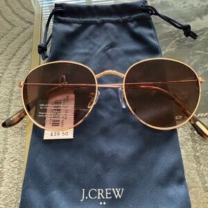 J. Crew Factory Gold & Tortoise Sunglasses